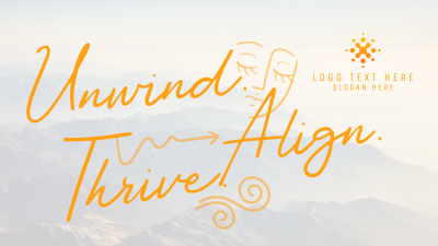 Unwind, Align, and Thrive Facebook event cover Image Preview