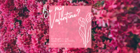 Sweet Pink Valentine Facebook cover Image Preview