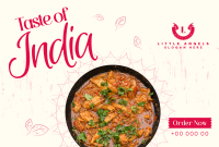 Taste of India Pinterest board cover Image Preview