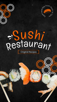 Sushi Resto Instagram story | BrandCrowd Instagram story Maker