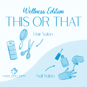 This or That Wellness Salon Instagram post Image Preview