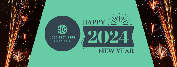 Happy New Year Facebook Cover Design Image Preview