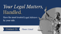 Legal Services Consultant Animation Design