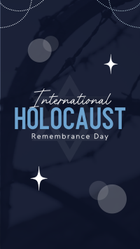 Holocaust Memorial Day Facebook Story Design