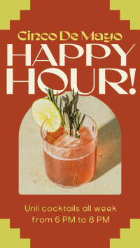 Cinco De Mayo Happy Hour Instagram Reel Image Preview