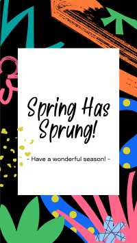 Spring Has Sprung Instagram story Image Preview