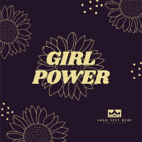 Girl Power Linkedin Post Image Preview