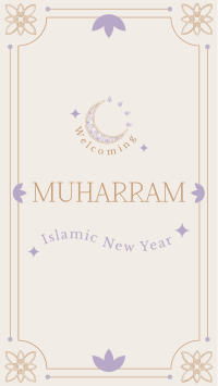 Happy Muharram New Year Instagram story Image Preview