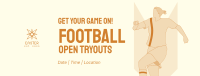 Soccer Tryouts Facebook Cover Image Preview