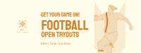 Soccer Tryouts Facebook Cover Image Preview