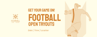 Soccer Tryouts Facebook Cover Image Preview