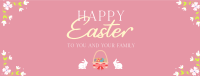 Easter Bunny Facebook cover Image Preview