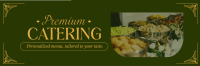 Premium Catering Twitter Header Preview