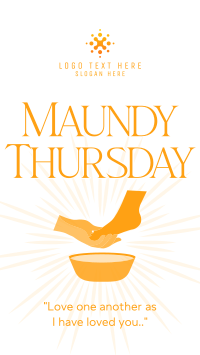 Maundy Thursday Instagram Story Design