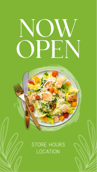 Organic Food Instagram Story Design