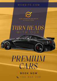 Premium Car Rental Poster Image Preview