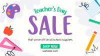 Supplies Sale for Teachers Video Preview