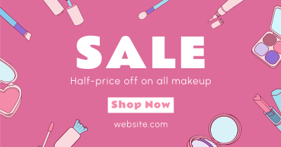 Makeup Sale Facebook ad Image Preview