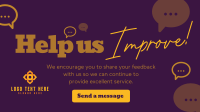 Bubbly Customer Feedback Animation Image Preview