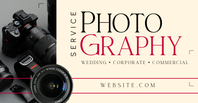 Photography Service Facebook ad Image Preview