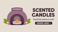 Fragranced Candles Facebook Event Cover Design