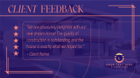 Client Testimonial Construction Facebook event cover Image Preview