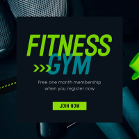 Join Fitness Now Instagram Post Design