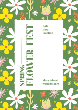 Flower Fest Poster