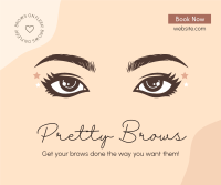 Pretty Brows Facebook Post Image Preview