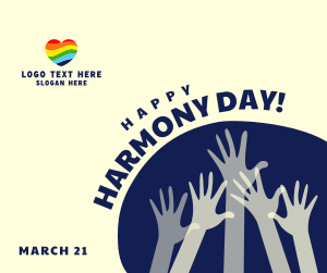 Harmony Day Hands Facebook post Image Preview