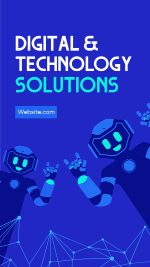 Digital & Tech Solutions Instagram story