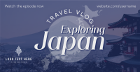 Japan Vlog Facebook Ad Design