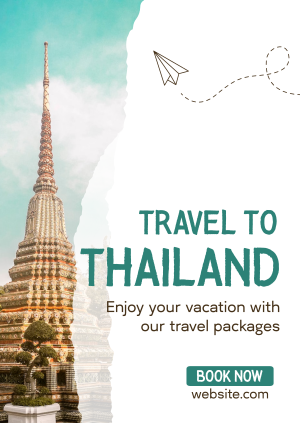 Thailand Travel Poster Image Preview