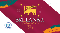 Sri Lanka Independence Animation Design