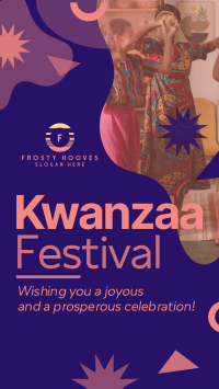 Kwanzaa Day Greeting TikTok Video Image Preview