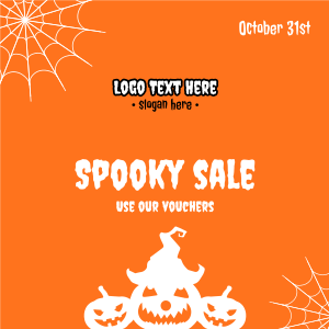 Halloween Spooky Sale  Instagram post
