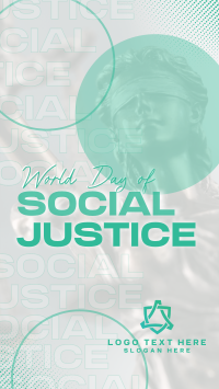 Straight Forward Social Justice Instagram Story Design