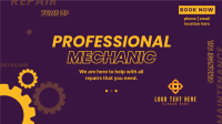 Need A Mechanic? Facebook Event Cover Design