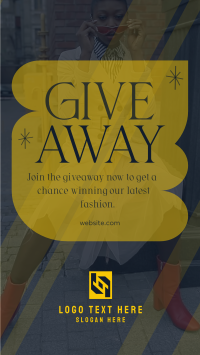 Fashion Giveaway Instagram story Image Preview
