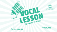 Vocal Coaching Lesson Facebook event cover Image Preview