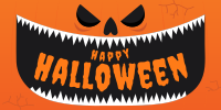 Scary Halloween Pumpkin Twitter post Image Preview