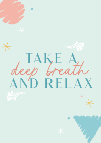 Take a deep breath Flyer Image Preview