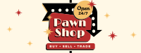 Pawn Shop Sign Facebook cover Image Preview