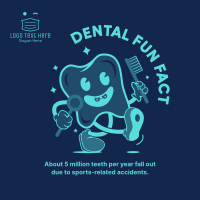 Tooth Fact Instagram post Image Preview