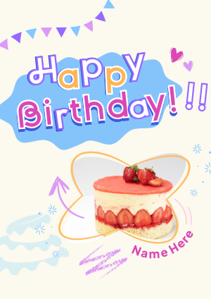 Fun Birthday Greeting Flyer Image Preview