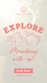 Explore Mountains Instagram Reel Image Preview