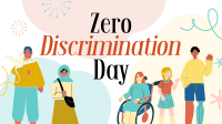 Zero Discrimination Facebook Event Cover Design