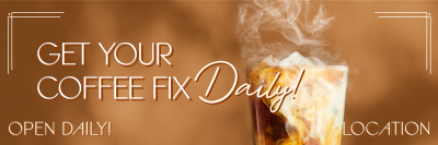 Coffee Pickup Daily Twitter header (cover) Image Preview