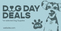 Dog Supplies Sale Facebook ad Image Preview