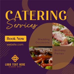 Food Catering Services Instagram post Image Preview